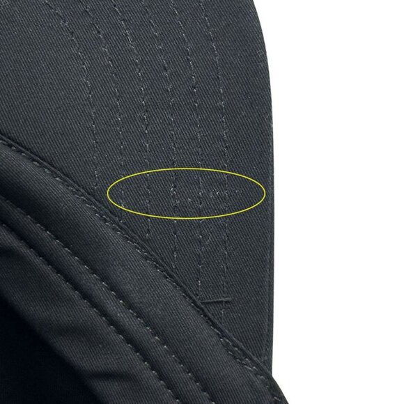 Celine Cap Women Men Brand Triomphe Canvas Black Simple Casual - Picture 11 of 13